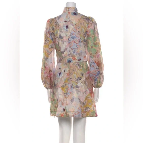 Zimmermann Women's Linen Floral Dress. Size 1 - Picture 3 of 10